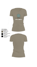 Single Boards.co 15262611 Women's Short Sleeve V-neck Shirt - 29