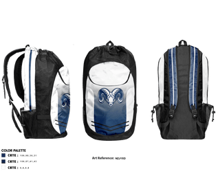 Gear Bag, Rochester Area High School Volleyball, Women's Volleyball, Teamtime, Team time, sublimation, custom sports apparel, team uniforms, spirit wear, spiritwear, sports uniforms, custom shirts, team store, custom team store, fundraiser sports, apparel fundraiser