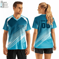 OECDC 95355973 Women's Short Sleeve V-neck Shirt - 3