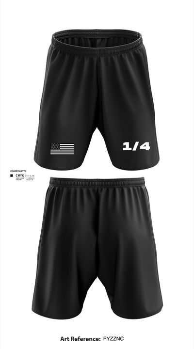1/4 5379335 Athletic Shorts With Pockets - 101