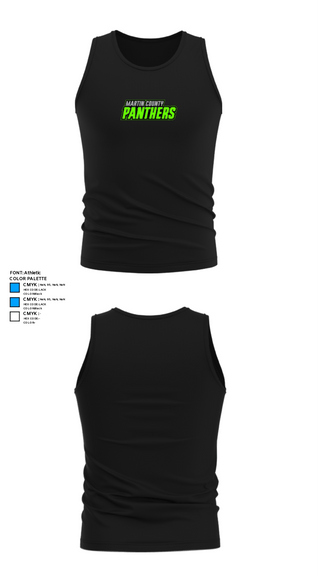 Tank Top, Martin County Panthers Football And Cheer, Football, Teamtime, Team time, sublimation, custom sports apparel, team uniforms, spirit wear, spiritwear, sports uniforms, custom shirts, team store, custom team store, fundraiser sports, apparel fundraiser