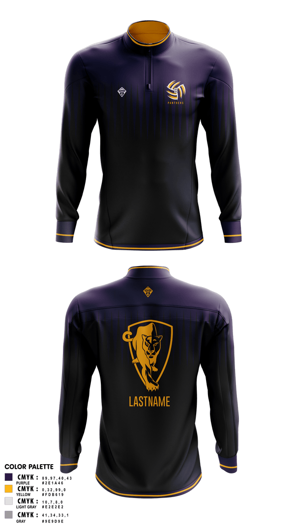 Quarter Zip Jacket, Boulder High School Girls Volleyball, Women's Volleyball, Teamtime, Team time, sublimation, custom sports apparel, team uniforms, spirit wear, spiritwear, sports uniforms, custom shirts, team store, custom team store, fundraiser sports, apparel fundraiser