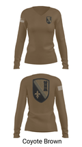 844th ECC 52332880 Women's Long Sleeve V-neck Shirt - 16
