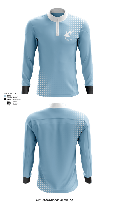 Starz 915053 Quarter Zip Jacket - 1