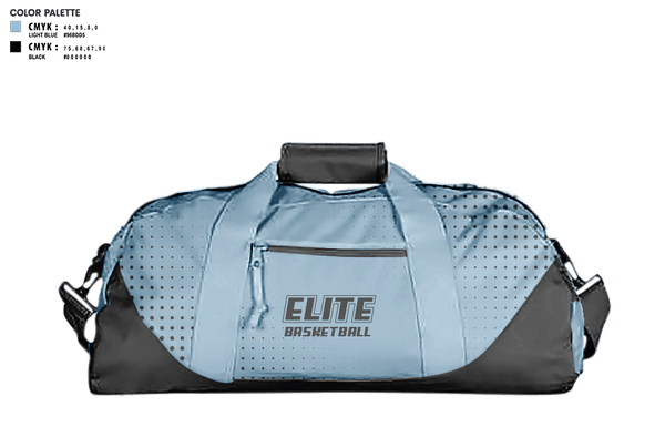 Duffle Bag, Elite, Men's Basketball, Teamtime, Team time, sublimation, custom sports apparel, team uniforms, spirit wear, spiritwear, sports uniforms, custom shirts, team store, custom team store, fundraiser sports, apparel fundraiser