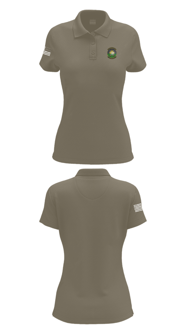 Women's Short Sleeve Performance Polo, 4th EMS, Air Force, Teamtime, Team time, sublimation, custom sports apparel, team uniforms, spirit wear, spiritwear, sports uniforms, custom shirts, team store, custom team store, fundraiser sports, apparel fundraiser