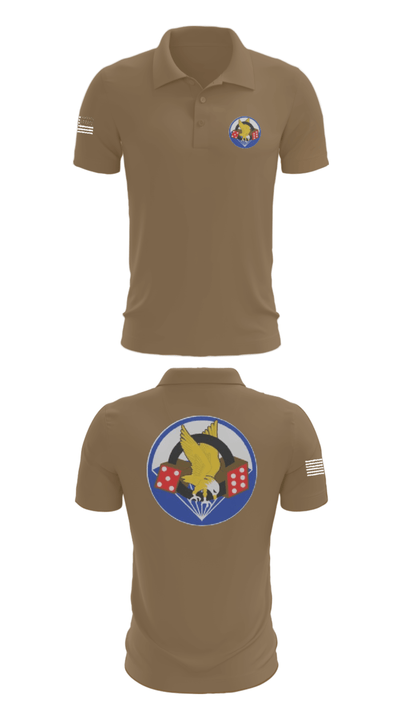 506th PIR 79913322 Short Sleeve Performance Polo - 7
