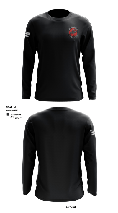 LAZY HELLDIVER 74477476 Long Sleeve Performance Shirt - 7