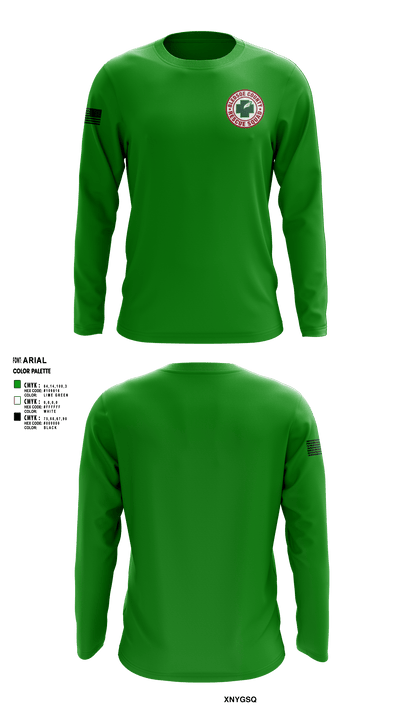Bledsoe County Rescue Squad 83913637 Long Sleeve Performance Shirt - 1