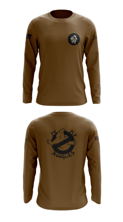 3rd PLT, Alpha Company, 2nd Cavalry 5th regiment 38799730 Long Sleeve Performance Shirt - 5