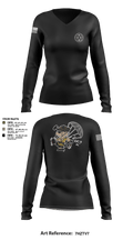 3rd Platoon, CCo, 1-508th PIR 77513198 Women's Long Sleeve V-neck Shirt - 7