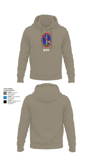 Hoodie, MDW, Army, Teamtime, Team time, sublimation, custom sports apparel, team uniforms, spirit wear, spiritwear, sports uniforms, custom shirts, team store, custom team store, fundraiser sports, apparel fundraiser