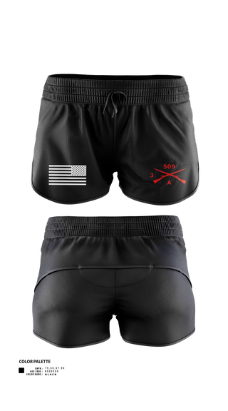 Ranger Panties, 3-509th Parachute Infantry BN Able Nation, , Teamtime, Team time, sublimation, custom sports apparel, team uniforms, spirit wear, spiritwear, sports uniforms, custom shirts, team store, custom team store, fundraiser sports, apparel fundraiser