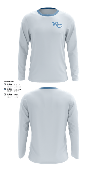 Long Sleeve Performance Shirt, Waco, Men's Basketball, Teamtime, Team time, sublimation, custom sports apparel, team uniforms, spirit wear, spiritwear, sports uniforms, custom shirts, team store, custom team store, fundraiser sports, apparel fundraiser