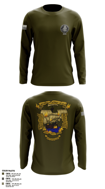 220 BPOA 59828515 Long Sleeve Performance Shirt - 4