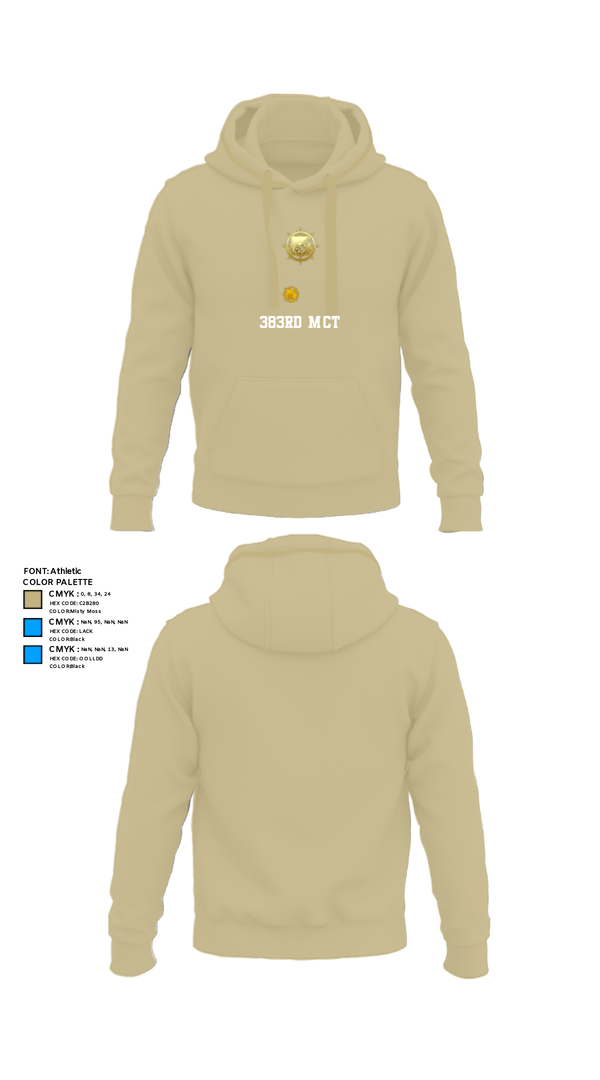 Hoodie, 383rd MCT, Army, Teamtime, Team time, sublimation, custom sports apparel, team uniforms, spirit wear, spiritwear, sports uniforms, custom shirts, team store, custom team store, fundraiser sports, apparel fundraiser