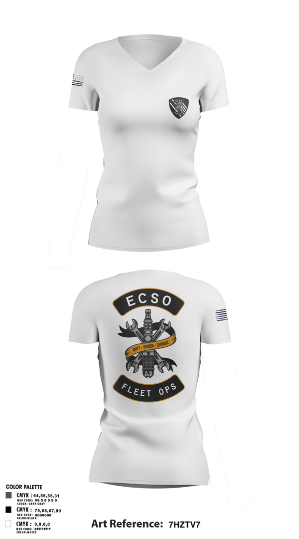 Women's Short Sleeve Vneck Shirt, Fleet Opps, Police, Teamtime, Team time, sublimation, custom sports apparel, team uniforms, spirit wear, spiritwear, sports uniforms, custom shirts, team store, custom team store, fundraiser sports, apparel fundraiser