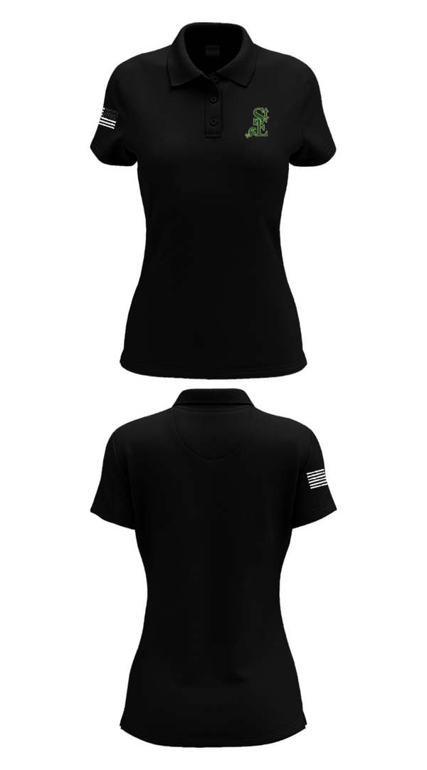 Women's Short Sleeve Performance Polo, Saint Edward High School Volleyball, Women's Volleyball, Teamtime, Team time, sublimation, custom sports apparel, team uniforms, spirit wear, spiritwear, sports uniforms, custom shirts, team store, custom team store, fundraiser sports, apparel fundraiser