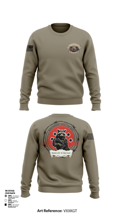 441st Engineer Company 97843489 Crew Neck Sweatshirt - 106