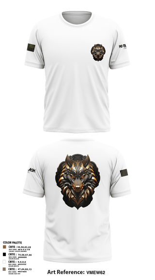 Short Sleeve Performance Shirt, 501st BSBWolfpack, Army, Teamtime, Team time, sublimation, custom sports apparel, team uniforms, spirit wear, spiritwear, sports uniforms, custom shirts, team store, custom team store, fundraiser sports, apparel fundraiser