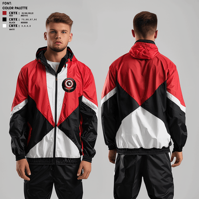 Clan Of Alphas 8360618 Windbreaker - 2