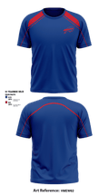 Keystone Bills Football and Cheer 89420686 Short Sleeve Performance Shirt - 1