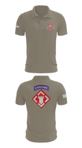 37th engineer bn 83010266 Short Sleeve Performance Polo - 67