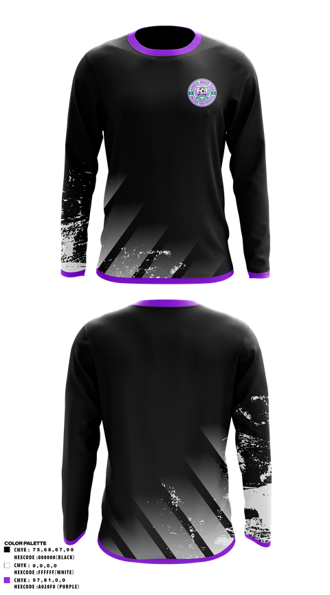Long Sleeve Performance Shirt, Augusta Soccer Team, Men's Soccer, Teamtime, Team time, sublimation, custom sports apparel, team uniforms, spirit wear, spiritwear, sports uniforms, custom shirts, team store, custom team store, fundraiser sports, apparel fundraiser