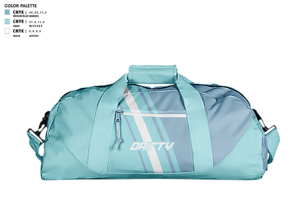 Duffle Bag, Drifty Elite, Men's Basketball, Teamtime, Team time, sublimation, custom sports apparel, team uniforms, spirit wear, spiritwear, sports uniforms, custom shirts, team store, custom team store, fundraiser sports, apparel fundraiser