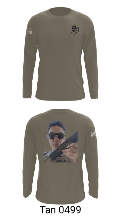 374TH CECI 7217539 Long Sleeve Performance Shirt - 66