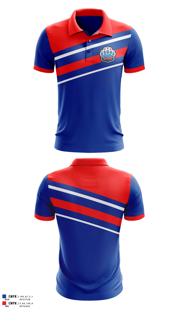 Short Sleeve Performance Polo, John Marshall, Men's Soccer, Teamtime, Team time, sublimation, custom sports apparel, team uniforms, spirit wear, spiritwear, sports uniforms, custom shirts, team store, custom team store, fundraiser sports, apparel fundraiser