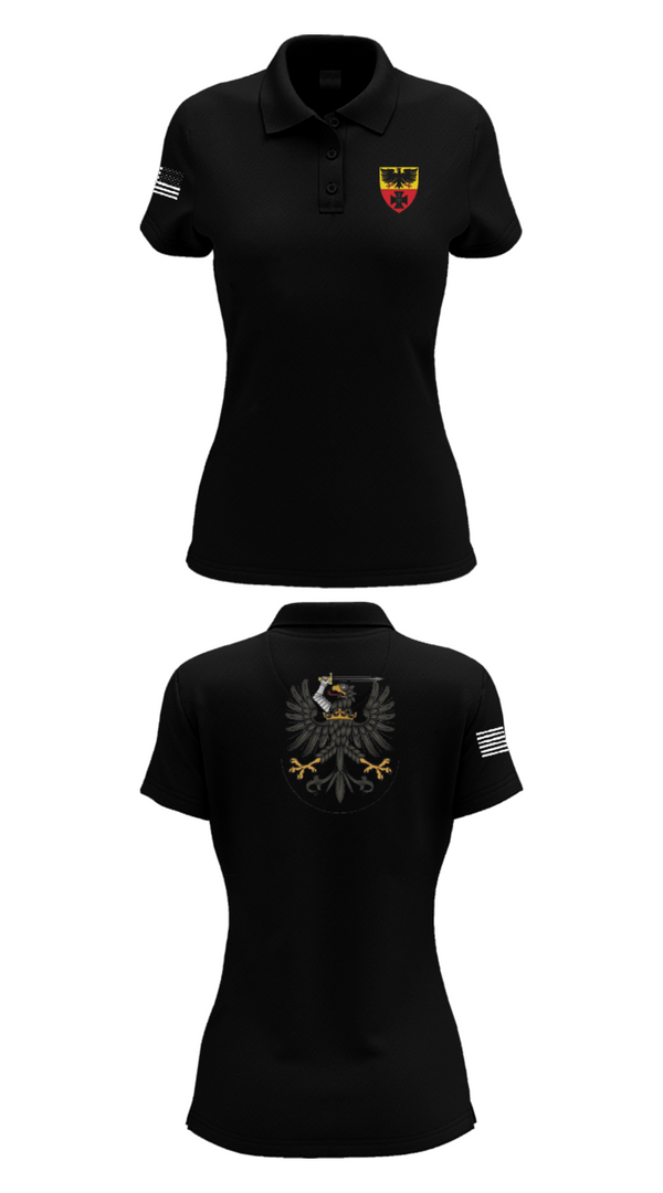 Women's Short Sleeve Performance Polo, TCS Team Germany, Softball, Teamtime, Team time, sublimation, custom sports apparel, team uniforms, spirit wear, spiritwear, sports uniforms, custom shirts, team store, custom team store, fundraiser sports, apparel fundraiser
