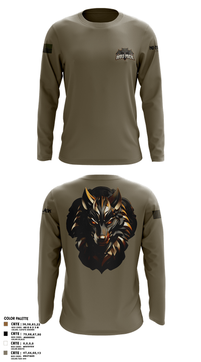 501st BSB 21749910 Long Sleeve Performance Shirt - 7