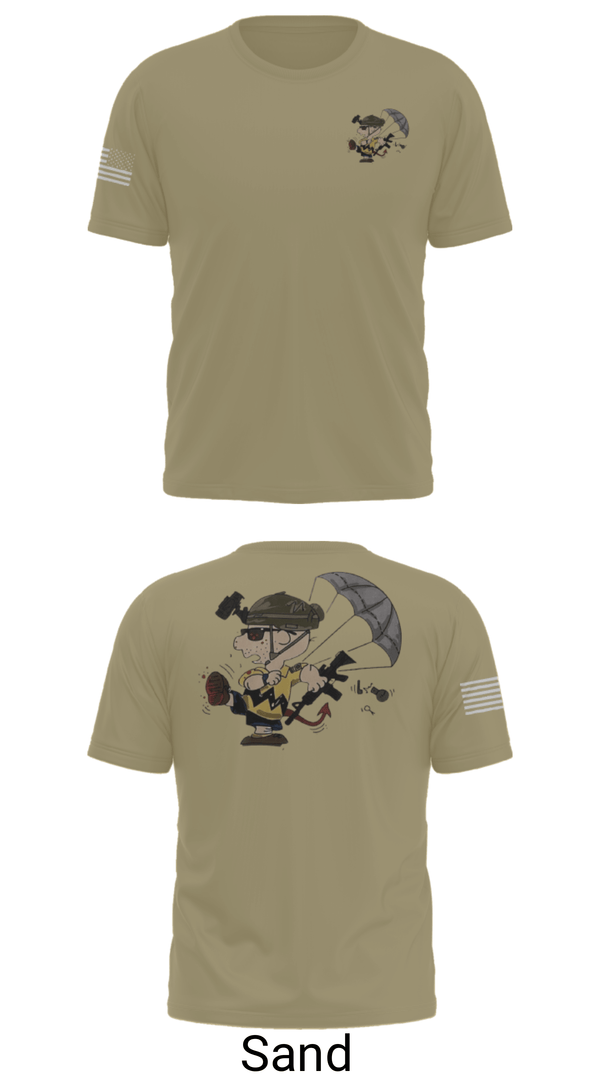 Short Sleeve Performance Shirt, 1-508th PIR, Army, Teamtime, Team time, sublimation, custom sports apparel, team uniforms, spirit wear, spiritwear, sports uniforms, custom shirts, team store, custom team store, fundraiser sports, apparel fundraiser