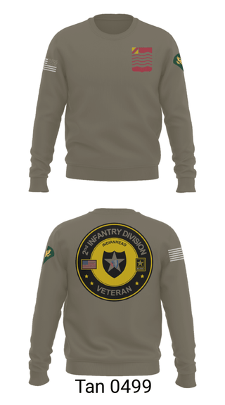 Crew Neck Sweatshirt, 1st Battalion 15th Field Artillery, Army, Teamtime, Team time, sublimation, custom sports apparel, team uniforms, spirit wear, spiritwear, sports uniforms, custom shirts, team store, custom team store, fundraiser sports, apparel fundraiser