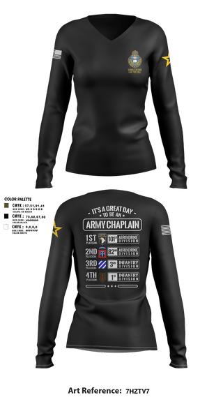 Women's Long Sleeve Vneck Shirt, CHBOLC 24-002, Army, Teamtime, Team time, sublimation, custom sports apparel, team uniforms, spirit wear, spiritwear, sports uniforms, custom shirts, team store, custom team store, fundraiser sports, apparel fundraiser