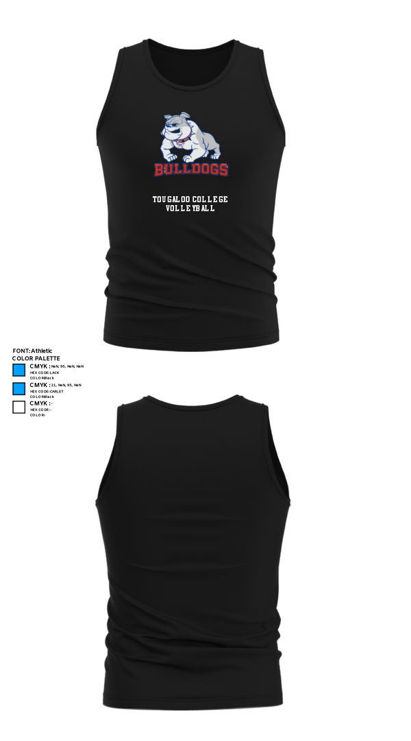 Tank Top, Tougaloo College Volleyball, Women's Volleyball, Teamtime, Team time, sublimation, custom sports apparel, team uniforms, spirit wear, spiritwear, sports uniforms, custom shirts, team store, custom team store, fundraiser sports, apparel fundraiser