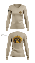 DS Davis 5549191 Women's Long Sleeve V-neck Shirt - 3