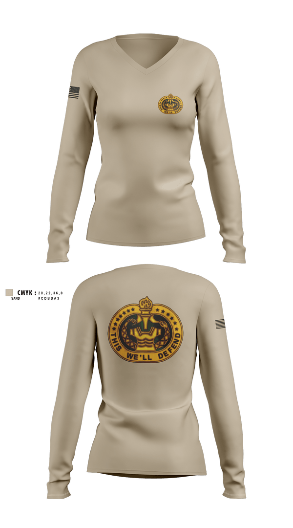 Women's Long Sleeve Vneck Shirt, DS DavisDS Davis, , Teamtime, Team time, sublimation, custom sports apparel, team uniforms, spirit wear, spiritwear, sports uniforms, custom shirts, team store, custom team store, fundraiser sports, apparel fundraiser