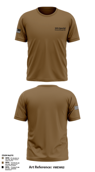 Old School Cotton Feel Shirt, 10th Special Forces Group (A), Army, Teamtime, Team time, sublimation, custom sports apparel, team uniforms, spirit wear, spiritwear, sports uniforms, custom shirts, team store, custom team store, fundraiser sports, apparel fundraiser