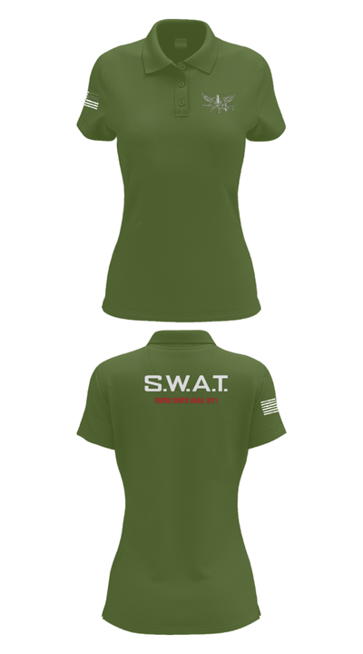 MONTVILLE SERT 14033723 Women's Short Sleeve Performance Polo  - 52