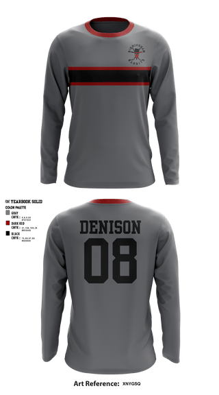 Long Sleeve Performance Shirt, Birmingham Bandits, Ice Hockey, Teamtime, Team time, sublimation, custom sports apparel, team uniforms, spirit wear, spiritwear, sports uniforms, custom shirts, team store, custom team store, fundraiser sports, apparel fundraiser