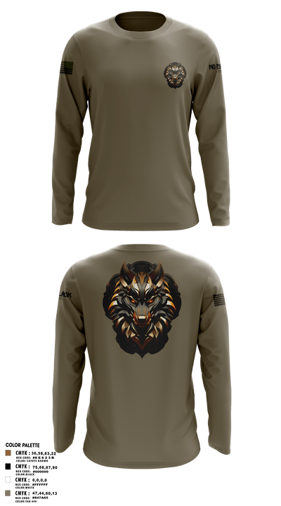 501st BSB 21749910 Long Sleeve Performance Shirt - 10