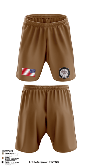 Athletic Shorts With Pockets, 65th FAB, Army, Teamtime, Team time, sublimation, custom sports apparel, team uniforms, spirit wear, spiritwear, sports uniforms, custom shirts, team store, custom team store, fundraiser sports, apparel fundraiser