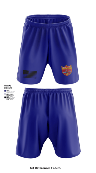Athletic Shorts With Pockets, USS COOK FF-1083, Navy, Teamtime, Team time, sublimation, custom sports apparel, team uniforms, spirit wear, spiritwear, sports uniforms, custom shirts, team store, custom team store, fundraiser sports, apparel fundraiser