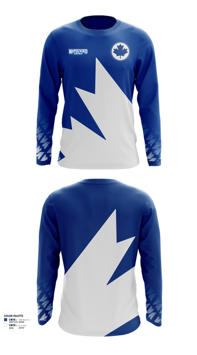 MAPLEWOOD FOOTBALL 88193662 Long Sleeve Performance Shirt - 11