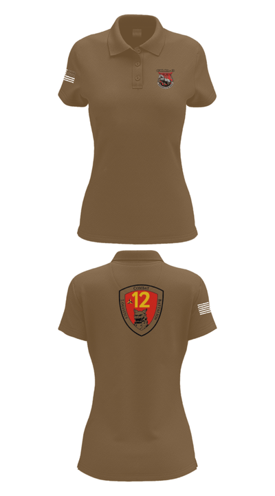 CLB 12 6808252 Women's Short Sleeve Performance Polo  - 15