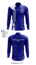 Hennessey Lower Elementary School 92108904 Quarter Zip Jacket - 1