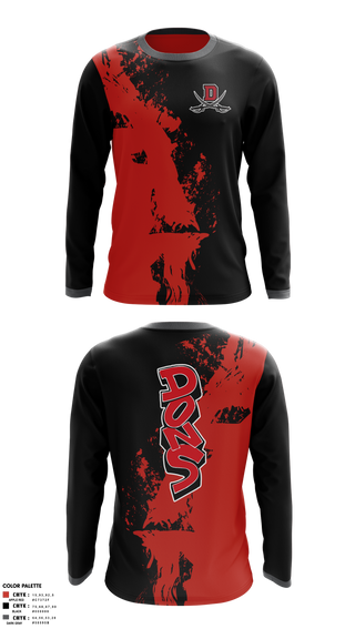 Long Sleeve Performance Shirt, Verdugo hills dons, , Teamtime, Team time, sublimation, custom sports apparel, team uniforms, spirit wear, spiritwear, sports uniforms, custom shirts, team store, custom team store, fundraiser sports, apparel fundraiser