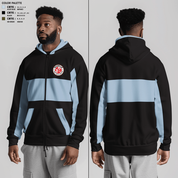 Zip Hoodie, Khari merrills, Men's Basketball, Teamtime, Team time, sublimation, custom sports apparel, team uniforms, spirit wear, spiritwear, sports uniforms, custom shirts, team store, custom team store, fundraiser sports, apparel fundraiser